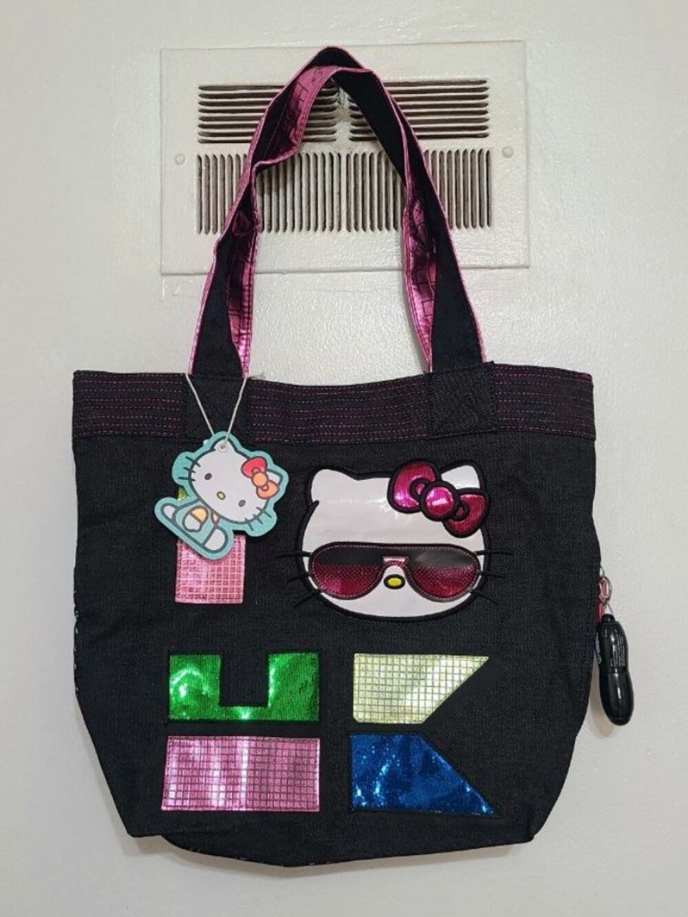 Hello Kitty Loungefly Shoulder Bag + Pencil Pouch Set